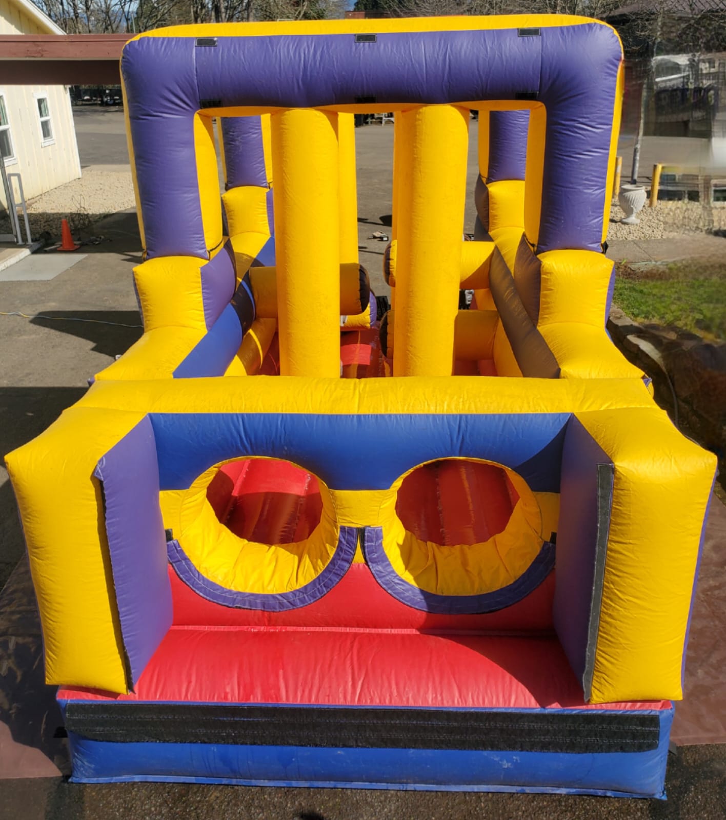 Bounce Obstacle Course (Blue/Yellow)