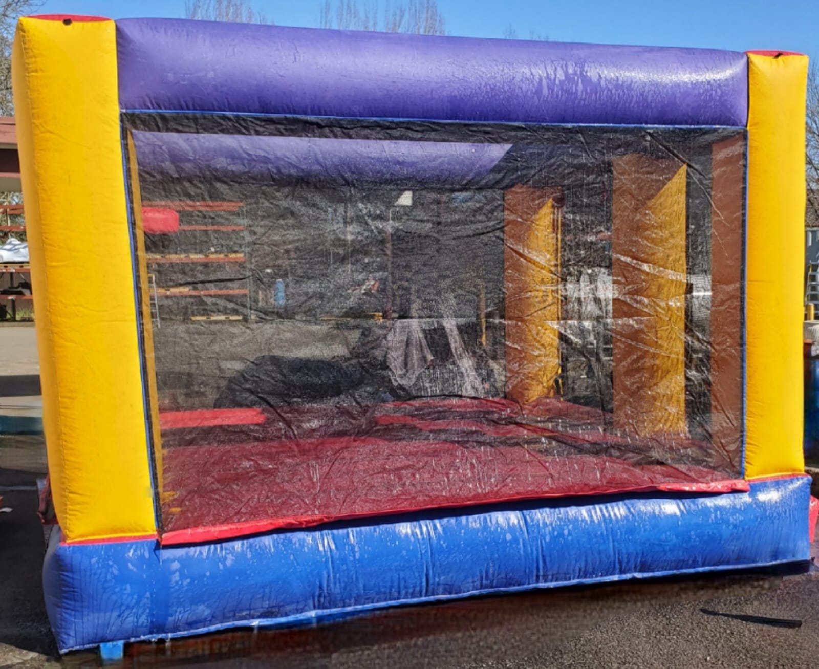 Bounce House (Blue & Yellow) 