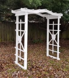 Arch White Wooden 