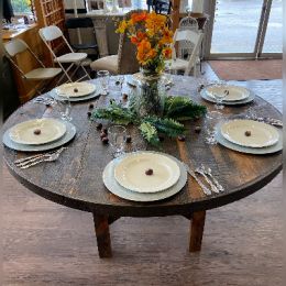 Table Farmhouse 60'' Round