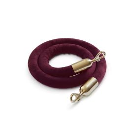 Stanchion Ropes 8' (Burgundy) 