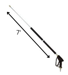 Pressure Washer Wand 7'