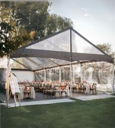 Tent Clear Gable 30' Wide